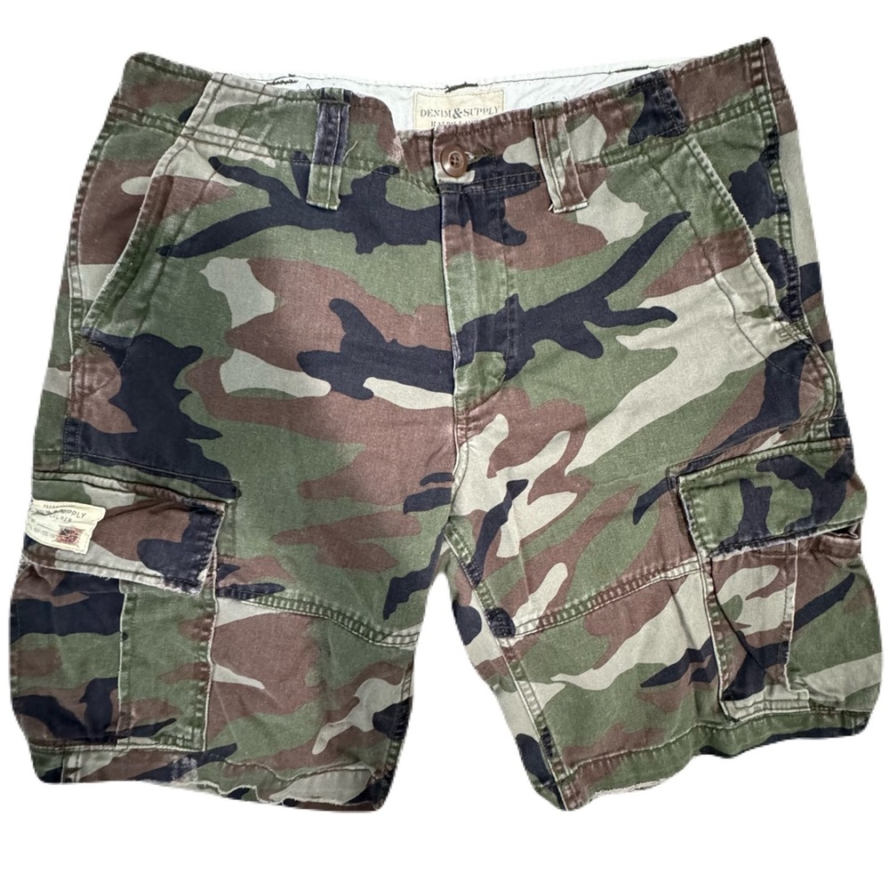 Denim & Supply Ralph Lauren Army Fatigue Shorts